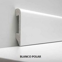Zocalo Top Round 75 PVC | blanco polar