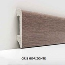 Zocalo Top Round 75 PVC | gris horizonte