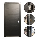 Puertas Terranova 50mm - Negra - Blanca 2T - Blanca 3L