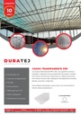 Chapa Acanalada Transparente FRP - Panel Duratej