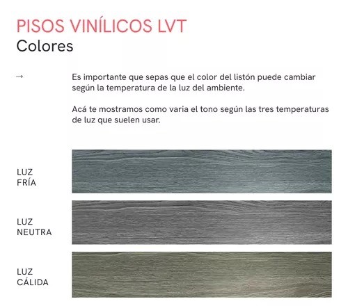 Piso Vinilico LVT Dryback 3 MM 0.15 WL  -  Varios Colores
