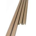 Porcelanato Guayacán Moka RC 19cm x 120cm