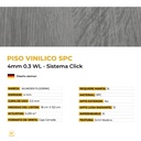 Piso Vinílico SPC 4mm - Línea Wunder Flooring