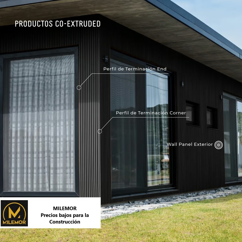 Wall Panel Exterior Co-Extruded G07 Charcoal