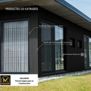 Wall Panel Exterior Co-Extruded G07 Charcoal