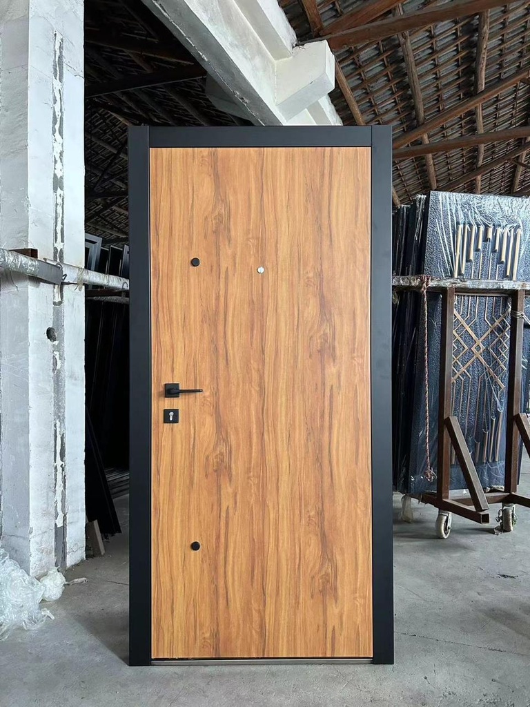 Puertas Terranova 65 mm - Simil Madera con barral