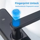 Cerradura Inteligente Wifi Huella Código Bt -Smart Lock LK-0087