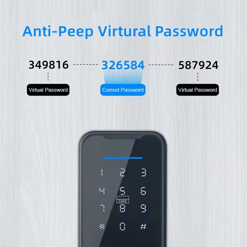 Cerradura Inteligente Wifi Huella Código Bt -Smart Lock LK-0087