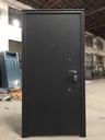 Puertas Terranova 65 mm - Negra con Aluminio