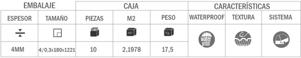 Vinílico Lámina  (VM5321 Nogal Artic)