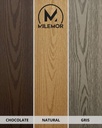 Deck WPC Linea Mile con Alfajias, Clips y Tornillos