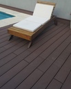 Deck WPC Linea Mile con Alfajias, Clips y Tornillos