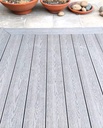 Deck WPC Linea Mile con Alfajias, Clips y Tornillos
