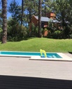 Deck WPC Linea Mile con Alfajias, Clips y Tornillos