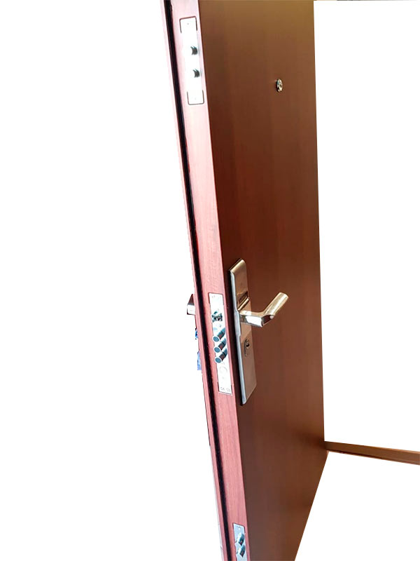 Puerta de Seguridad Premium Lisa Roble Claro