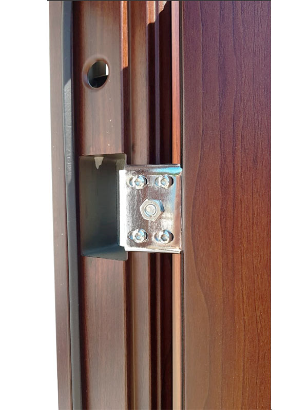 Puerta de Seguridad Premium Lisa Roble Claro