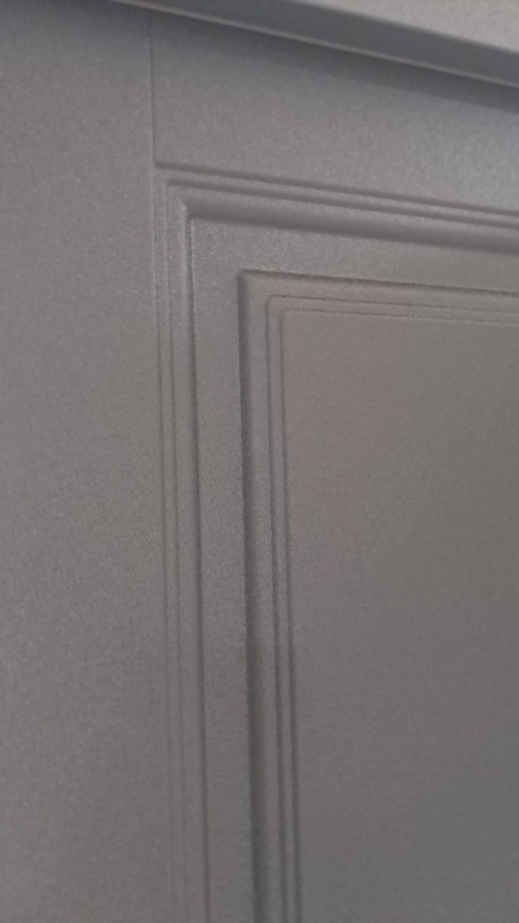 Puertas de Seguridad Modelo SR -  50 mm - Blanco/Negro