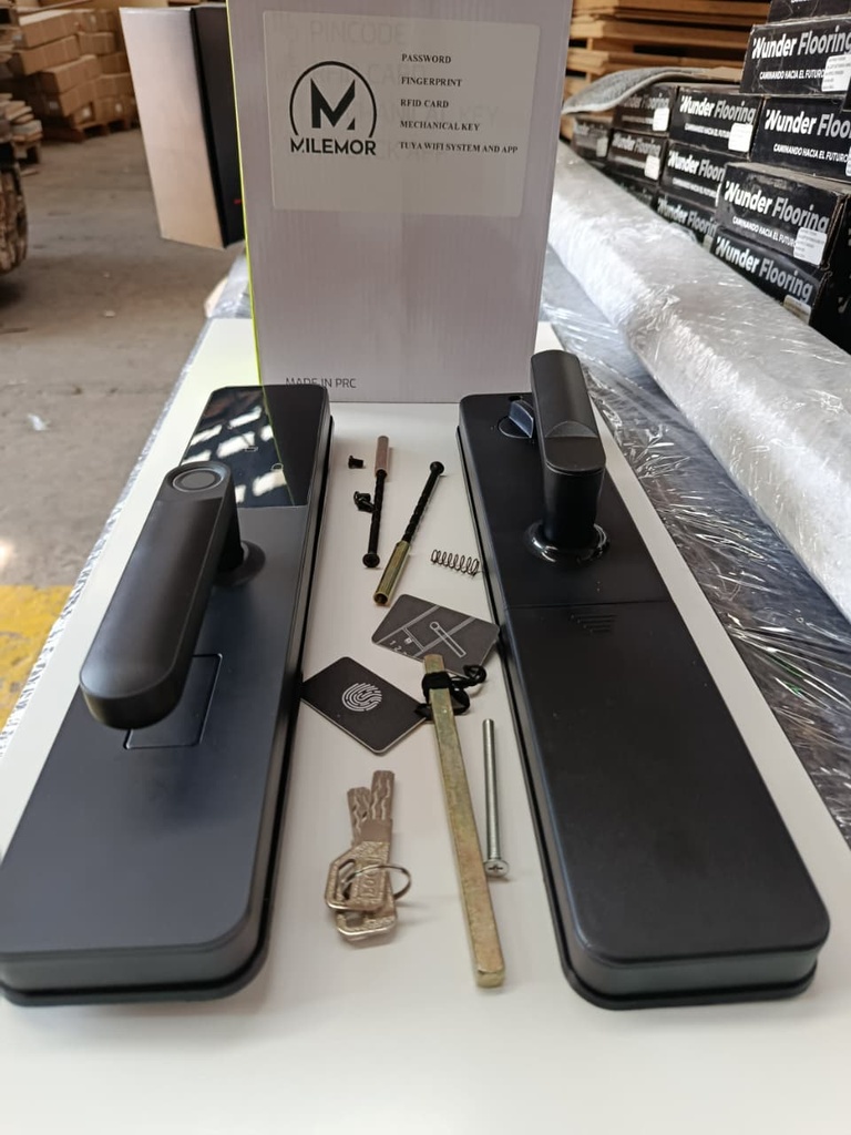 Cerradura Inteligente Multianclaje Wifi/Huella/Código/Tarjeta - Modelo Essential