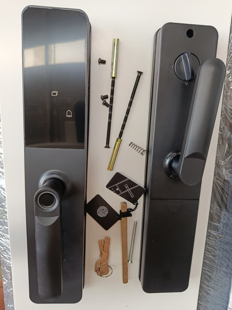 Cerradura Inteligente Multianclaje Wifi/Huella/Código/Tarjeta - Modelo Essential