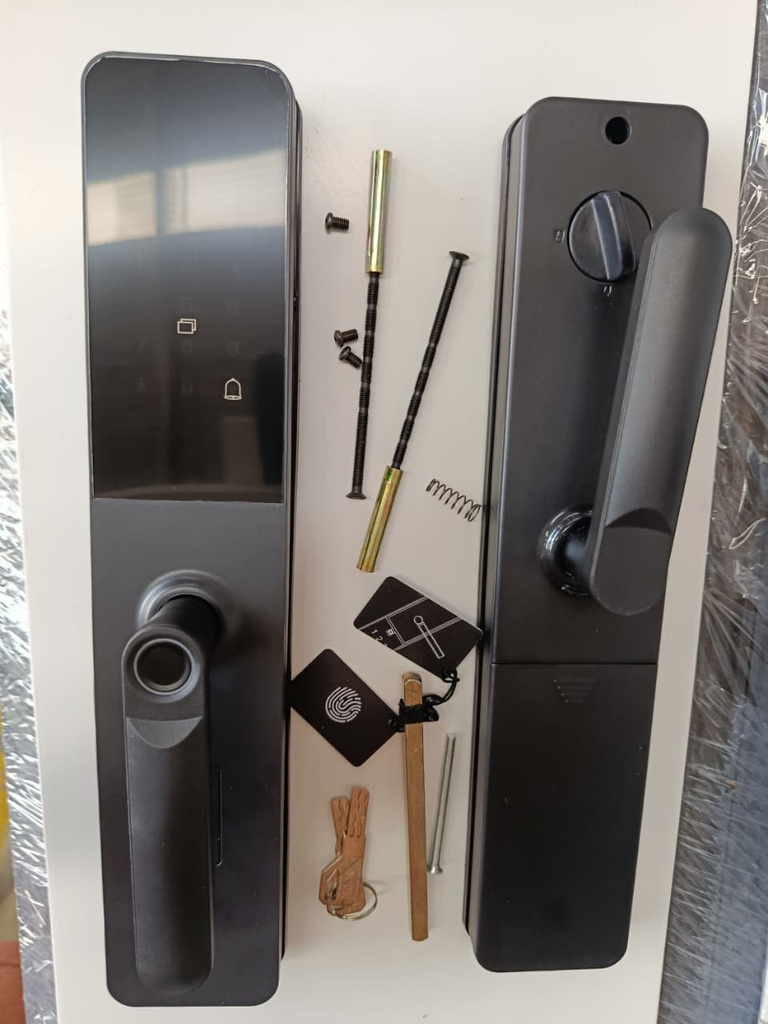 Cerradura Inteligente Multianclaje Wifi/Huella/Código/Tarjeta - Modelo Essential