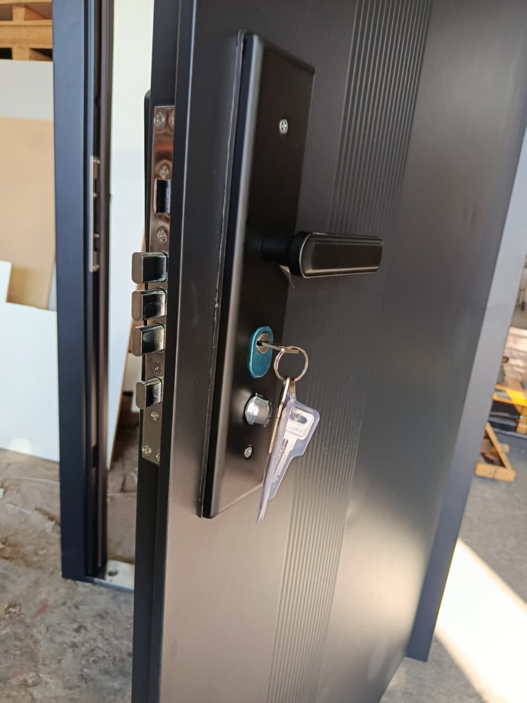 Puerta Terranova 50 mm - Negra Lolix