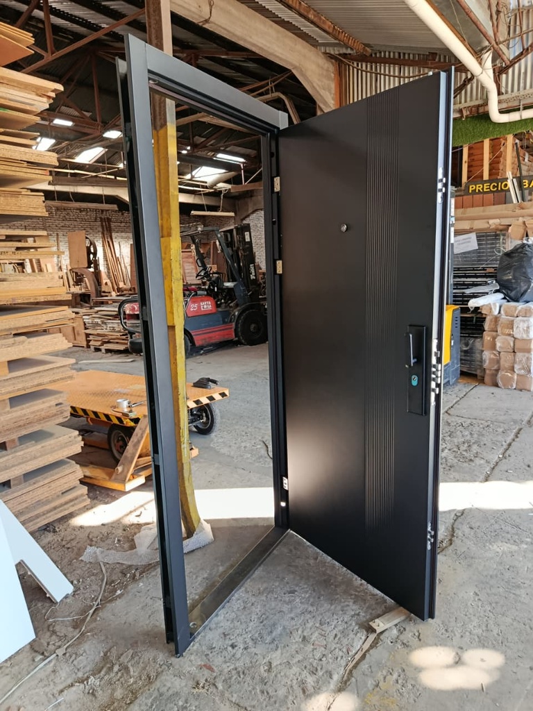 Puerta Terranova 50 mm - Negra Lolix