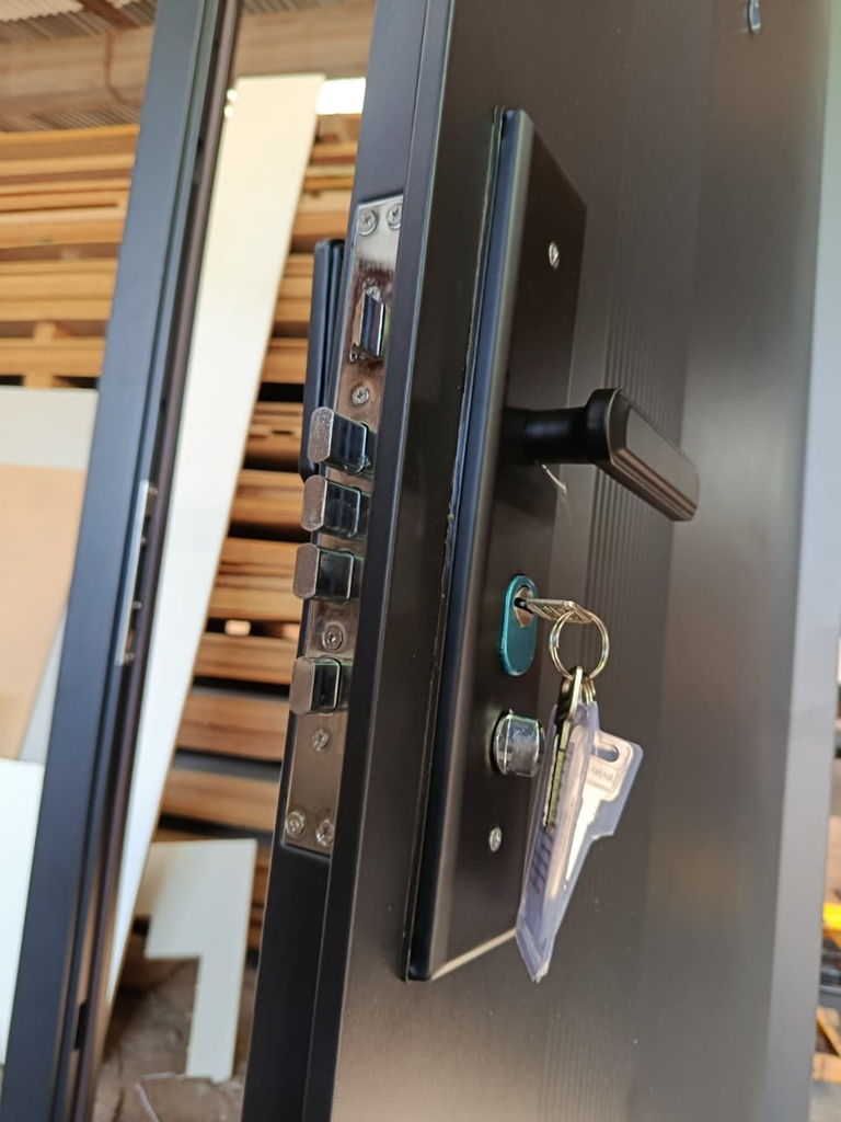 Puerta Terranova 50 mm - Negra Lolix