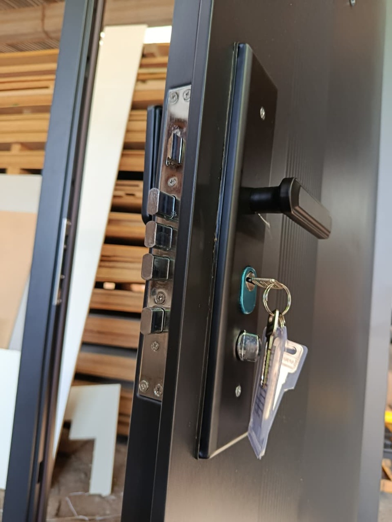 Puerta Terranova 50 mm - Negra Lolix