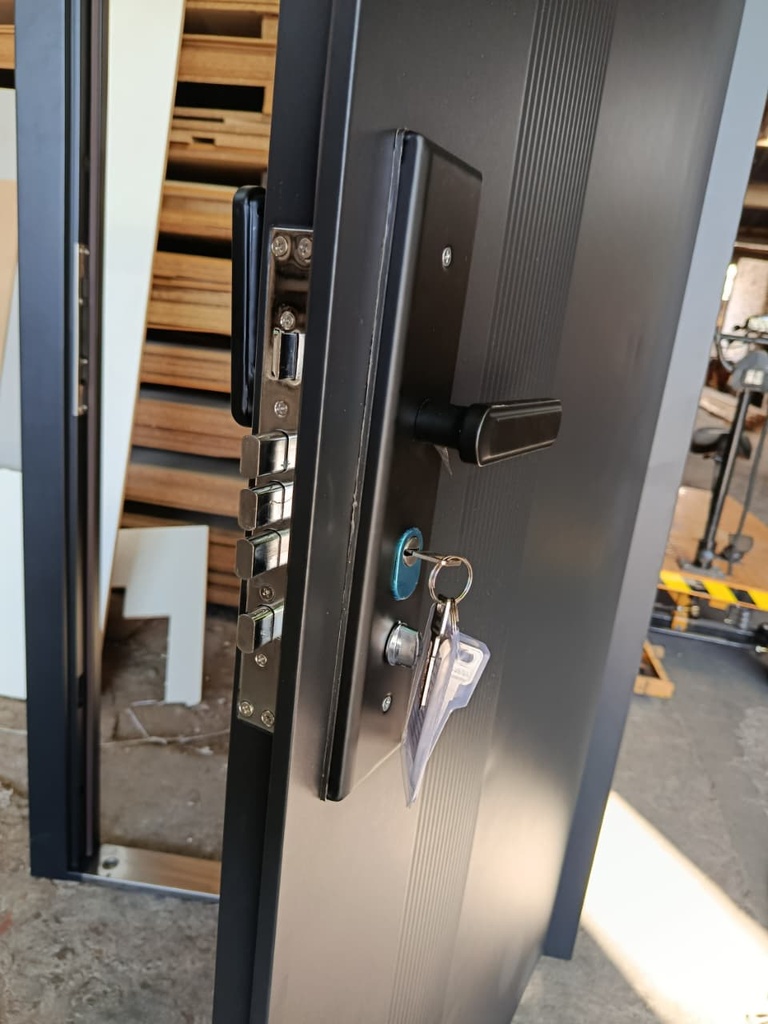 Puerta Terranova 50 mm - Negra Lolix