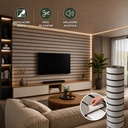 Revestimiento Wall Panel Vinilico Autoadhesivo en Rollo - Linea Mile
