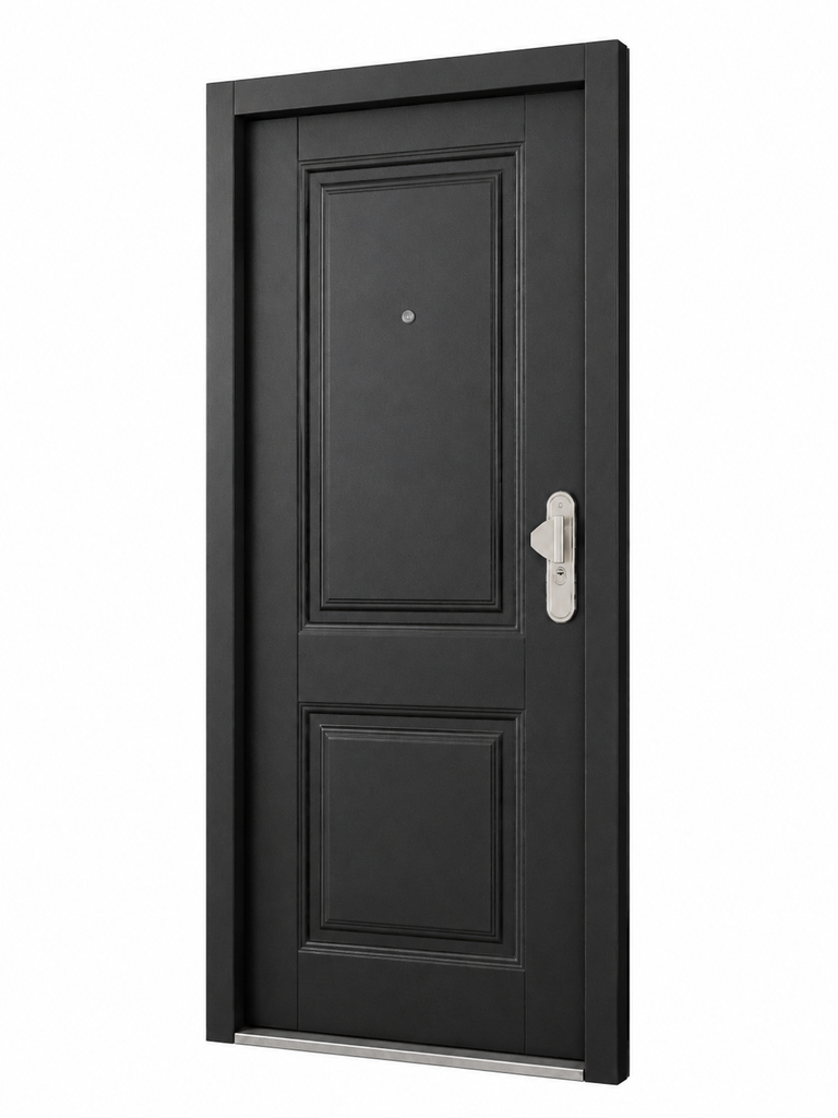 Puertas de Seguridad Modelo SR -  50 mm - Blanco/Negro