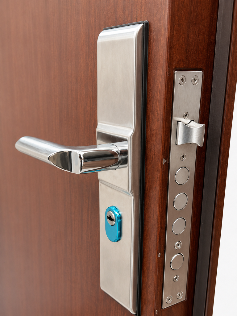 Puerta de Seguridad Premium Patagonia Roble 86