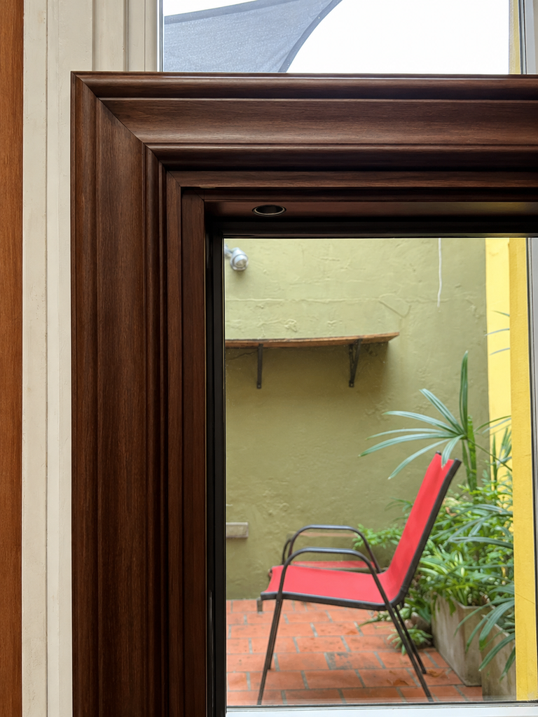 Puerta de Seguridad Premium Patagonia Roble 86