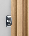 Clips Metalicos para Wall Panel  Linea Mile