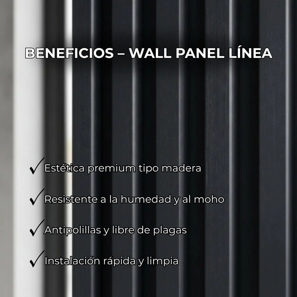 Revestimiento de Pared Interior Wall Panel Linea Mile