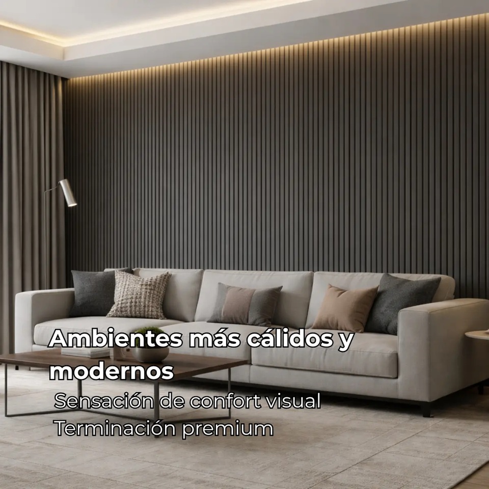 Revestimiento de Pared Interior Wall Panel Linea Mile