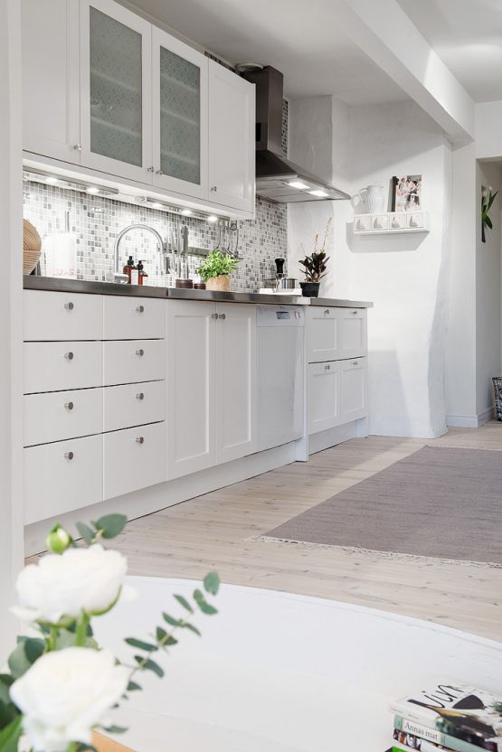 Cerámico Esmaltado Pixel 30 x 60 - Blanco y Gris