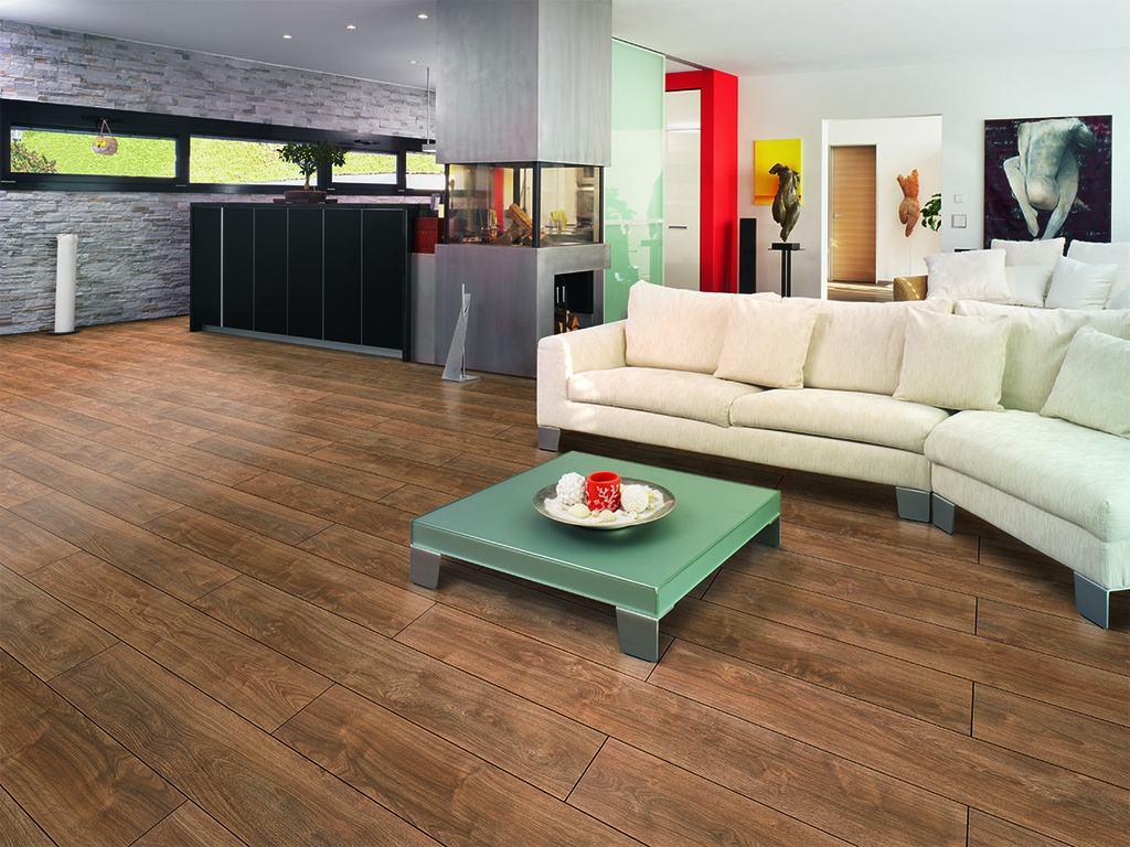 Piso Flotante 8mm Roble Rústico