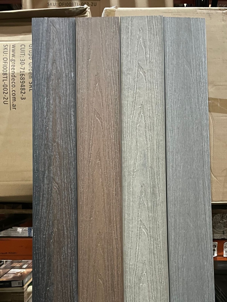 [DCKNGD01] Deck WPC CoExtruded KIT - Linea GD (Marrón Claro)