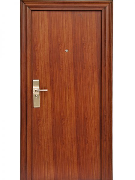 Puerta de Seguridad Premium Lisa Roble Claro