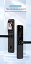 Cerradura Inteligente Camara HD Wifi Huella Código Bt -Smart Lock LK-0085