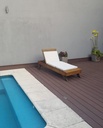 Deck WPC c/ Alfajias, Clips y Tornillos - Linea Mile -  M2: 78.100$