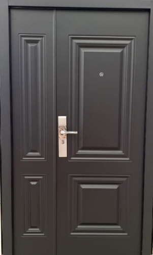 Puerta de Seguridad Premium Hoja y Media 120 x 205 cm -Blanco/Negro/Roble/Tabaco