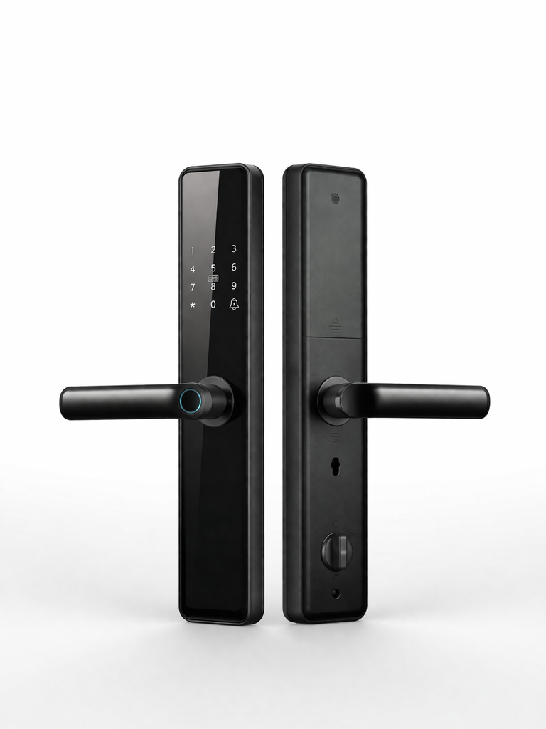 Cerradura Inteligente Multianclaje Wifi/Huella/Código/Tarjeta - Modelo Essential