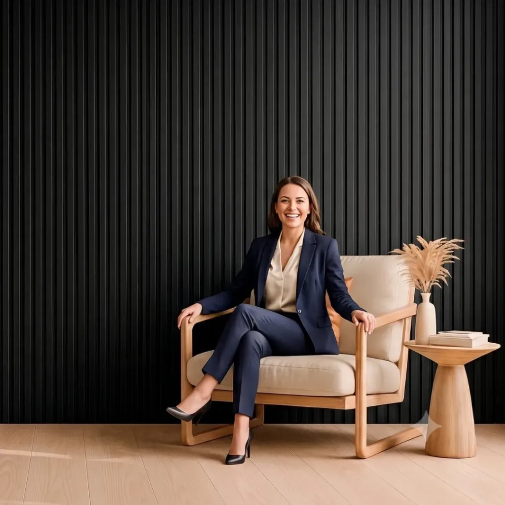 [WPNLLMN01] Revestimiento Interior - Wall Panel - Linea Mile ( Negro)