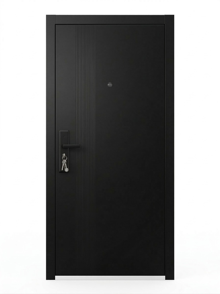 Puerta Terranova 50 mm - Negra Lolix