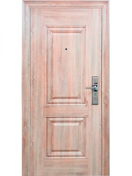 Puerta de Seguridad Premium Tigre Wengue - 2 Paneles 96 x 205 x 70