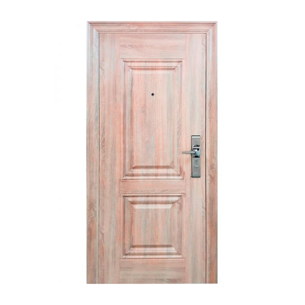 Puerta de Seguridad Premium Tigre Wengue - 2 Paneles 96 x 205 x 70