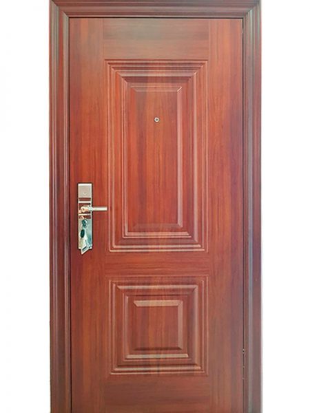 Puerta de Seguridad Premium Mendoza Roble - 2 Paneles 96 x 205 x 70