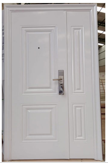 Puerta de Seguridad Premium Colonia  Hoja y Media 120 x 205 x 70 mm - Blanco